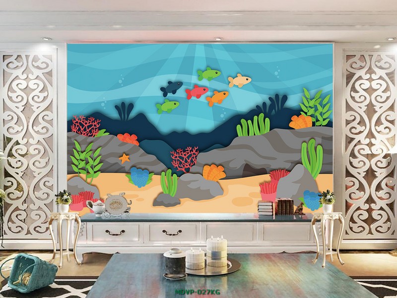 Tranh động vật đại dương MDVP-027KG